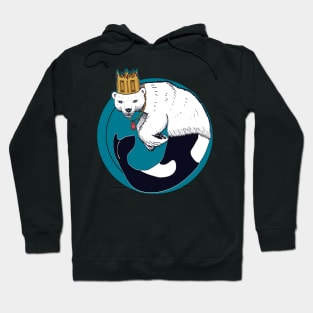 King of the whale-bears Hoodie